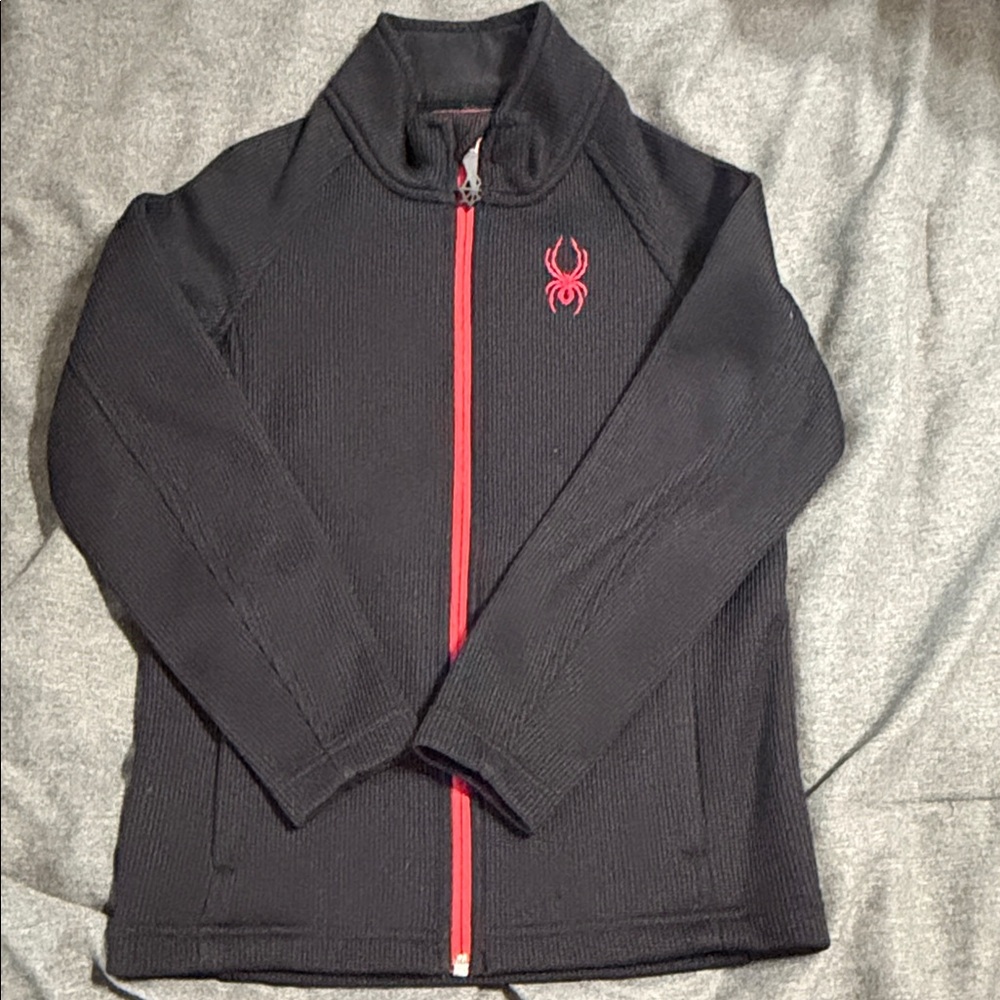 Spyder Kids Jacket with Red Zipper